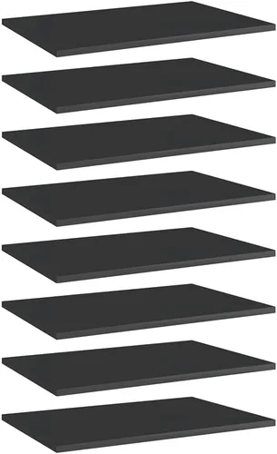 Miniatura 39 de Tableros de estantería 8 piezas, tablones de repuesto para estantería, estante de madera, estante de melamina, madera sin terminar, para renovar