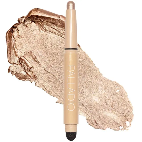Miniatura 14 de Palladio Sombra de ojos en barra impermeable con esponja mezcladora, aplicación duradera y sin esfuerzo, fórmula sin manchas y a prueba de arrugas