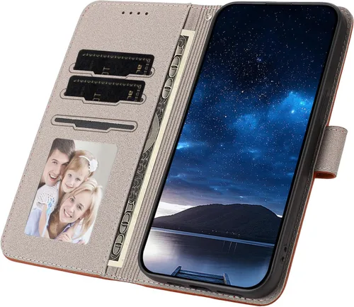 Miniatura 6 de Funda compatible con Sony Xperia 1 VI Cierre Magnético Billetera Ranura Tarjeta Flip Kickstand Case Negro