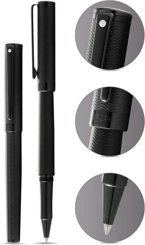 Miniatura 2 de Sheaffer Intensidad grabada negro mate PVD con detalles negros pulidos