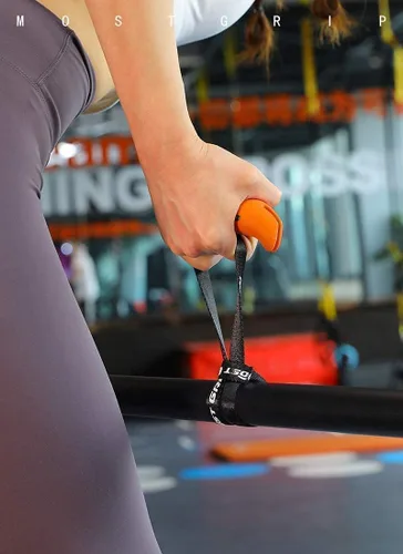 Miniatura 5 de Lara Star Agarres para dominar, correa de fitness, asas de cable resistente, agarre de entrenamiento, entrenamiento de fuerza, entrenamiento para 1