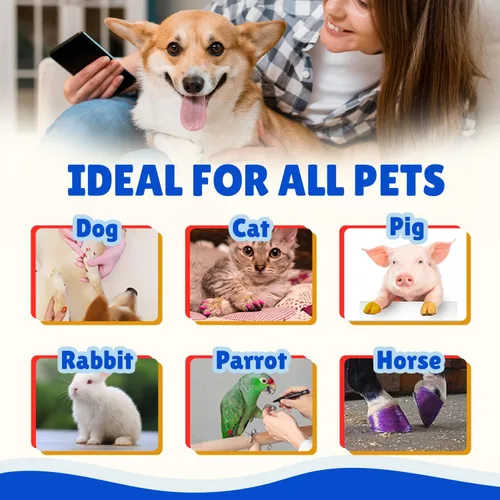 Miniatura 4 de 18 bolígrafos de esmalte de uñas de perro de colores metálicos y mate, secado rápido con lima de uñas de perro, esmalte de uñas seguro para perros
