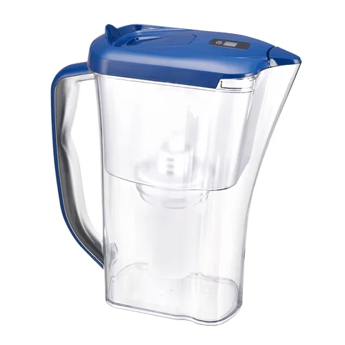 Miniatura 11 de Jarra con Filtro de Agua VEVOR, Dispensador de Filtro de Agua de 5 Etapas de 9 Tazas, Sistema de Filtración Rápida con Indicador de Cambio