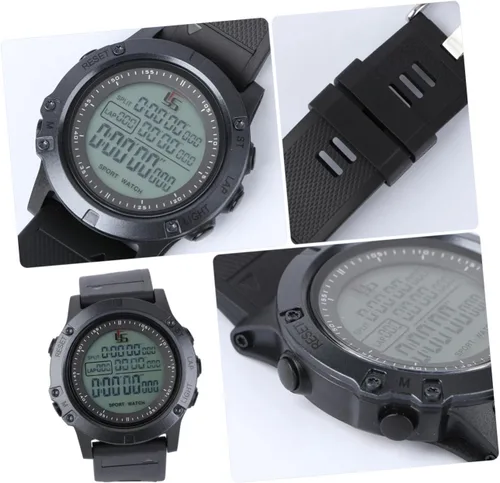 Miniatura 5 de Reloj de árbitro de fútbol ligero, cronómetro, temporizador, luz nocturna, cronógrafo, cuenta regresiva para juegos deportivos