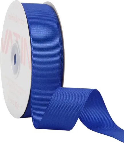 Miniatura 184 de Vatin - Rollo de cinta de grogrén, rollos de 25-50 yardas, perfecto para decoración de bodas, coronas, baby showers, envolturas de paquete de regalo