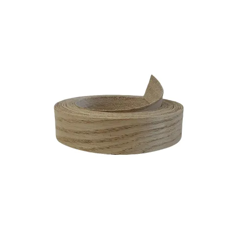 Miniatura 11 de Cinta de bandas de borde de chapa de madera de abedul real, rollo de banda de borde preglued de 1 pulgada × 13 pies con adhesivo de fusión