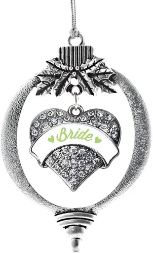 Miniatura 78 de Inspired Silver - Adorno con dije de hermana gemela - Adornos navideños de plata con circonitas cúbicas