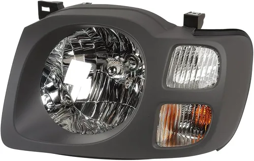 Miniatura 5 de EPIC LIGHTING Faros delanteros halógenos estilo OE color gris oscuro, repuesto para NISSAN 02-04 NISSAN XTERRA XE