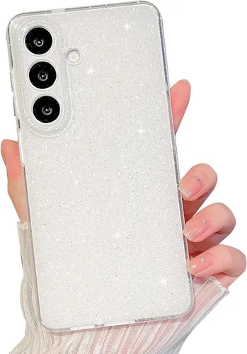 Miniatura 91 de MINSCOSE Compatible con Samsung Galaxy S22 Plus Case, Bonito Color Neón Brillante, con Purpurina Brillante Delgada Resistente a Golpes de Silicona