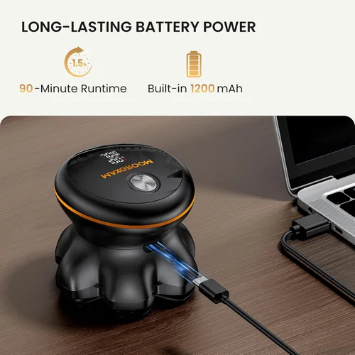 Miniatura 4 de MAXGROOM® Afeitadora de cabeza para hombres calvos, maquinilla de afeitar eléctrica impermeable con cabezales flotantes 7D, afeitado suave