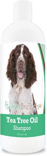 Miniatura 190 de Healthy Breeds Doberman Pinscher Champú de aceite de árbol de té, formulado para piel seca e irritada, reduce la caspa, aroma a gaulteria, 8 onzas