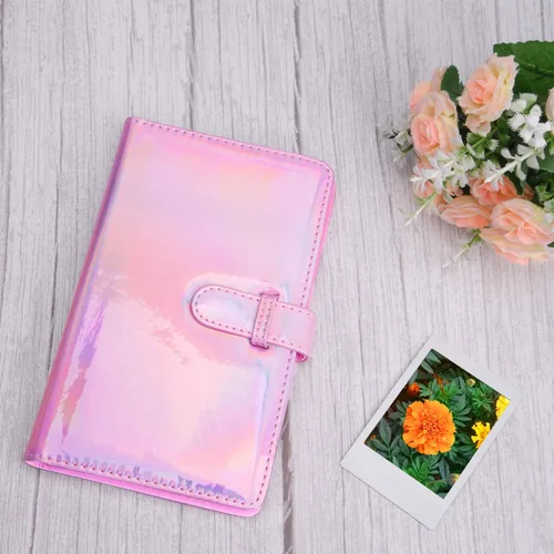 Miniatura 7 de Sunmns Álbum de fotos de piel sintética compatible con Fujifilm Instax Mini 12 11 9 8 90 8+ 26 7s película de cámara instantánea, Polaroid Snap Zip