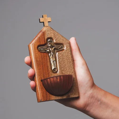 Miniatura 4 de Fuente de agua bendita Intercession (Cruz)