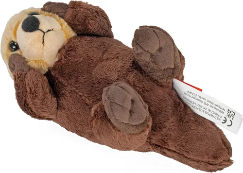 Miniatura 2 de Wild Republic Wild Calls - Peluche de nutria marina, juguete de peluche, regalos para niños, animal de zoológico, 8 pulgadas