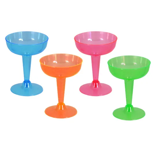 Miniatura 7 de Party Essentials NW114001-24/4 - Vaso de champán de plástico duro de 2 piezas, capacidad de 4 onzas, transparente (caja de 96)