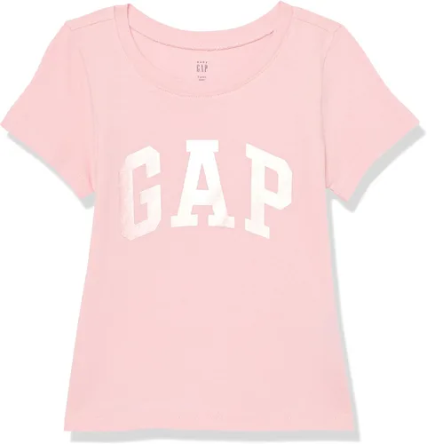GAP Camiseta de manga corta con logotipo para bebé-niñas