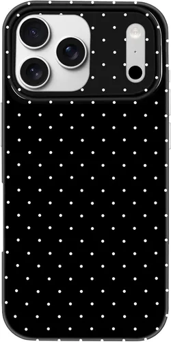 Miniatura 184 de Hython Funda para iPhone Air, diseño estético de lunares lindos, funda simple de 6.5 pulgadas, delgada, antiarañazos, parachoques de TPU suave, a