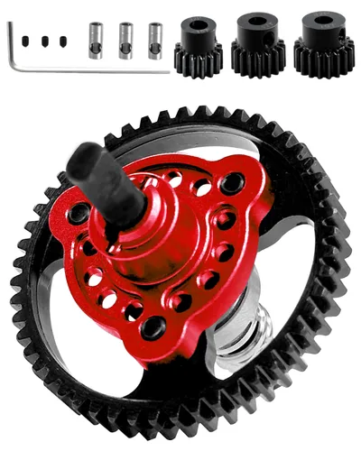 Pieza de mejoras de engranaje recto 53T para Slash 4X4/VXL Stampede 4X4/VXL Rustler 4X4/VXL, eliminador de embrague deslizante 53T con piñones (15T