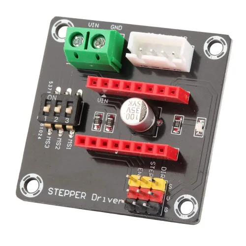 Miniatura 3 de Jeanoko DRV8825/A4988 Placa de expansión de controlador de motor paso a paso estable Módulo de control de impresora 3D para impresora 3D (2)
