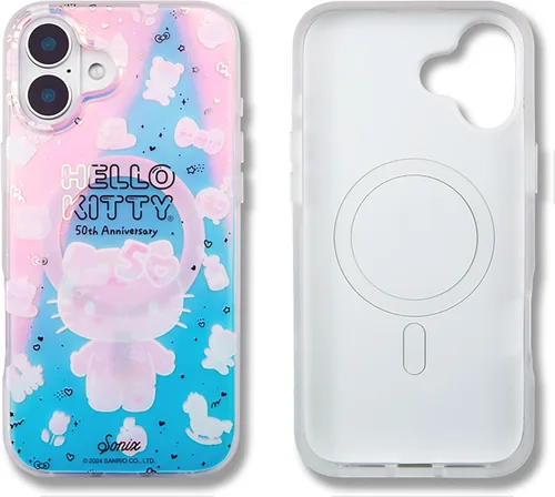 Miniatura 17 de Sonix x Sanrio - Funda para iPhone 15 Pro, compatible con MagSafe, probada en caídas de 10 pies, adivinador Kuromi