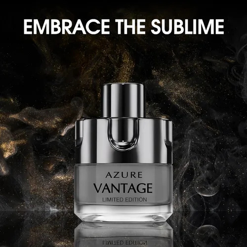 Miniatura 5 de AFLUXE Colonia para hombres Azure Vantage Set Maravilloso Multi Perfumado Eau de Toilette con vaporizador natural Perfume para hombres para todo