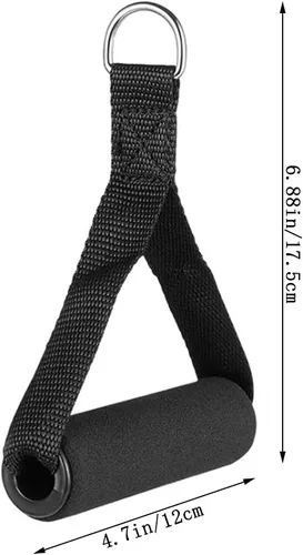 Miniatura 2 de Juego de 4 bandas de resistencia para ejercicio, bandas de entrenamiento con asas, bandas de resistencia para entrenamiento en casa, para hombres