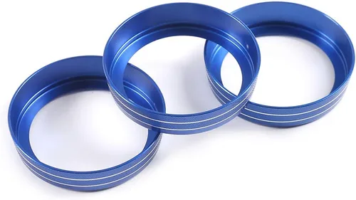 Miniatura 7 de Anillos de ajuste de aire acondicionado trasero para Land Rover Defender 110 2020 accesorios de coche (azul)