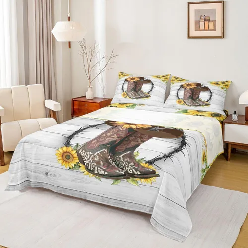 Miniatura 18 de Erosebridal Juego de sábanas de flores Groovy de los años 70, tamaño individual, teñido anudado, para hombre y niña, con signo de la paz, sábana