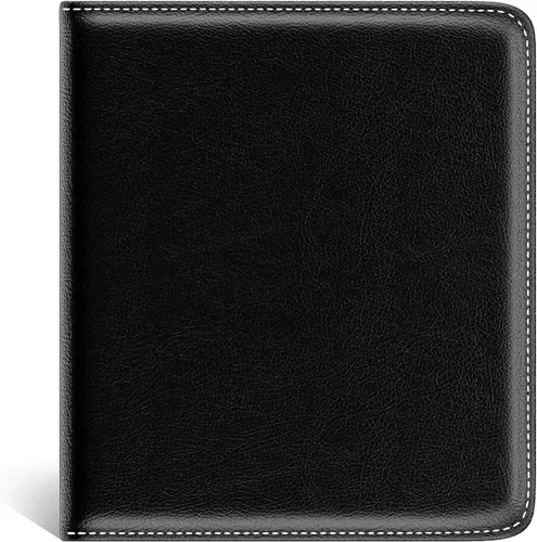 Miniatura 19 de Nipichsha Cartera para mujer, billetera pequeña y delgada con bloqueo RFID para tarjetas de crédito, cartera de cuero compacta de dos pliegues