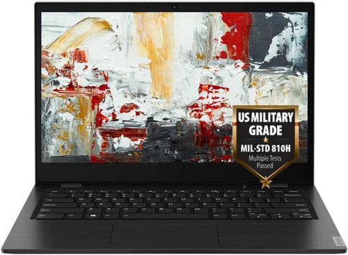 Lenovo Portátil empresarial, pantalla FHD de 14 pulgadas (1920 x 1080), procesador AMD A6-9220C, 4 GB de RAM, 64 GB eMMC, batería de larga duración,