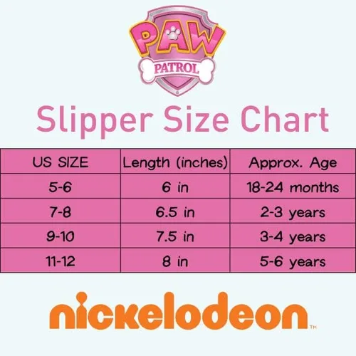 Miniatura 6 de Nickelodeon Pantuflas Paw Patrol para niñas