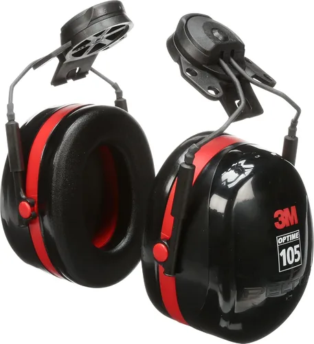 Miniatura 10 de 3M PELTOR - Orejeras Optime 105 de protección auditiva, compatible con E-A-Rfit, montaje, lijado y pulido