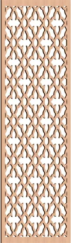 Miniatura 197 de Madison Paneles de pared decorativos de madera con calado, 9 3/8 pulgadas de ancho x 24 3/8 pulgadas de alto x 3/8 de alto, roble rojo rojo (Red Oak)