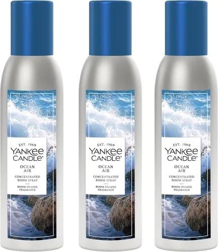 Miniatura 3 de Yankee Candle Ambientador Concentrado en Aerosol para Habitaciones, Eliminador de Olores para el Hogar, Baño, Manzana y Calabaza, 1.5 Oz