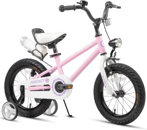 Miniatura 14 de Glerc Fantacy Kids Bike, 12-20 Inch Children Bicycle for 2-13 Years Old Boys Girls, Kids Bicycle with Water Bottle Holder & Headlight & Training