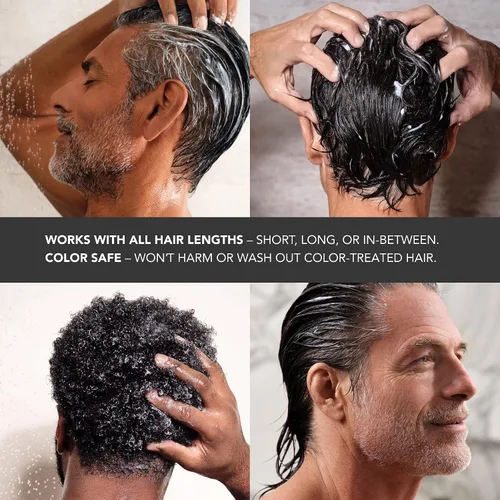 Miniatura 4 de Caldera + Lab The Shampoo + Conditioner Bundle Dúo de cuidado del cabello para hombres para cabello sano y más completo, limpiador