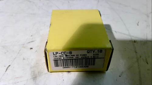 Miniatura 2 de COOPER BUSSMANN LP-CC-8 - Cantidad de 10, Fusible 8A, 600V, TIME DELAY LP-CC-8 - Cantidad de 10