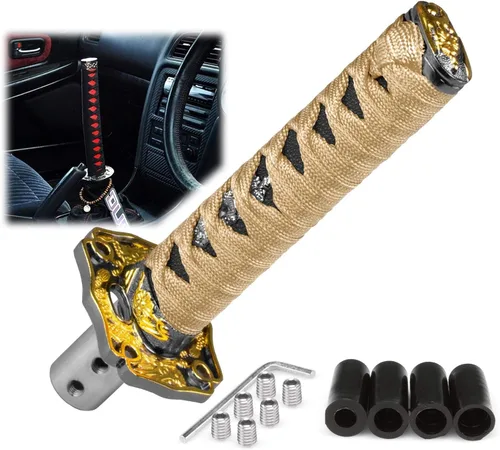 Miniatura 18 de EZAUTOWRAP Espada Samurai 5.9 pulgadas., 10cm, Negro Blanco