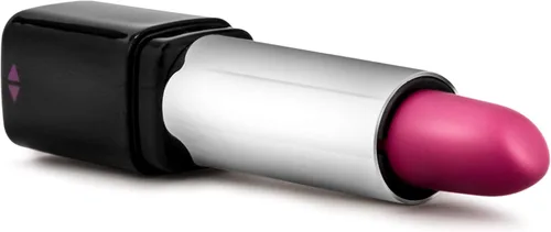 Miniatura 6 de Blush Rose - Vibrador de lápiz labial - Discreto mini masajeador personal vibrador - Punta suave de satén - Silencioso tamaño de bolsillo de 4