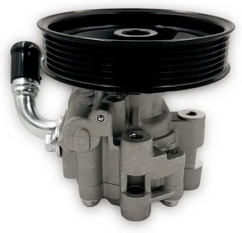 Miniatura 12 de Bomba de dirección asistida con conjunto de depósito de polea compatible con Dodge Ram 2500 3500 2003-2007
