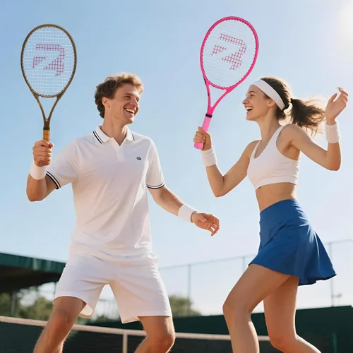 Miniatura 4 de BatZoom Tennis Racket for Beginners & Adults - Lightweight Graphite Racquet with Comfortable Grip Shock Reduction Technology Includes Carrying