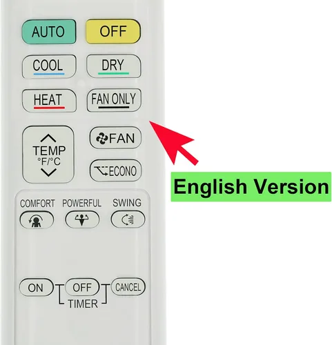 Miniatura 5 de Mando a distancia de repuesto para DAIKIN AC Aire acondicionado Control remoto FTX09NMVJU FTX12NMVJU FTX15NMVJU FTX18NMVJU FTX24NMVJU FTXN09NMVJU