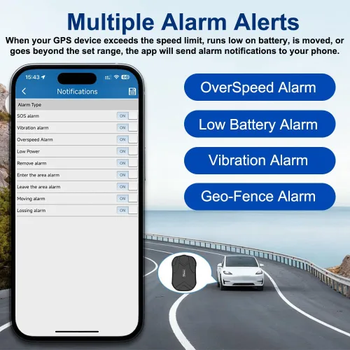 Miniatura 5 de Rastreador GPS 4G para vehículos, antirrobo, sin suscripción, dispositivo de seguimiento GPS en tiempo real, distancia ilimitada, batería de 150