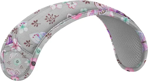 Miniatura 8 de ZINZ Almohadilla de hombro universal ultra gruesa y transpirable para bolso - Larga y cómoda Negro&blanco