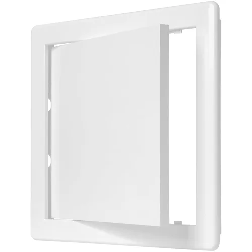 Miniatura 24 de Panel de acceso de plástico blanco de 4 x 4 pulgadas. Panel de puerta de eje de servicio. Plomería, electricidad, calefacción, panel de acceso