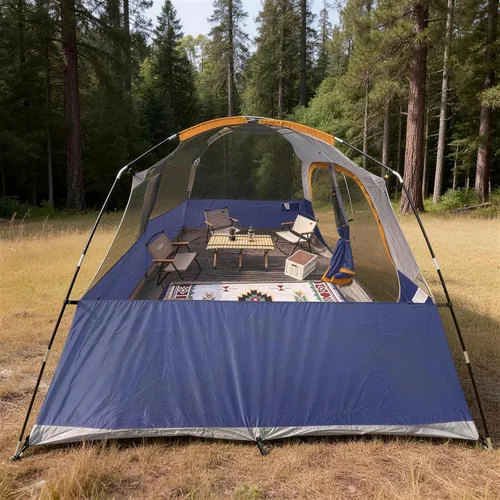 Miniatura 6 de CAMPROS CP Upgraded 6/8 Person Camping Tents, Waterproof Windproof Family Tent with Larger Mesh Windows & Door, Double Layer, Easy Set Up
