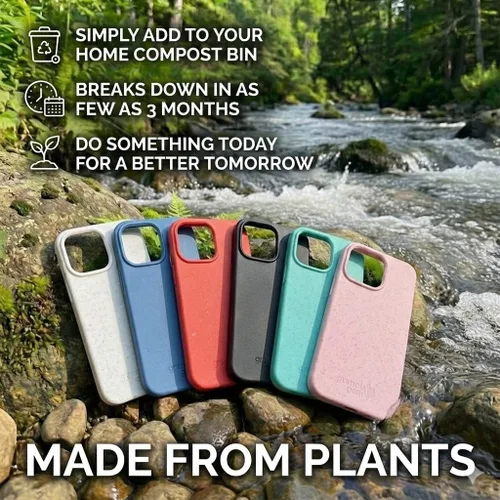 Miniatura 2 de Eco by GranolaGear - Funda ecológica para iPhone 11 de GranolaGear - Biodegradable, compostable, sin plástico, hecha de plantas - Alpine Snow