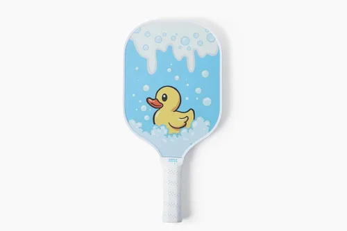 Miniatura 9 de Pala de pickleball de fibra de carbono – Núcleo en forma de panal de PP de 16mm, ligera de 220–235g, agarre cómodo, diseño duradero para control