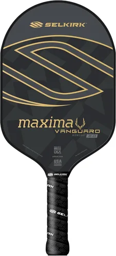 Miniatura 18 de Selkirk Sport Vanguard - Paleta híbrida de pickleball de fibra de carbono con núcleo de polipropileno X5, raquetas de pickleball 1.0 Rojo