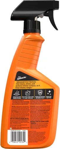 Miniatura 8 de Armor All Extreme Shield Spray Protectante, Limpiador de Interiores de Automóvil con Protección UV Contra Agrietamiento y Decoloración, 16 Fl Oz